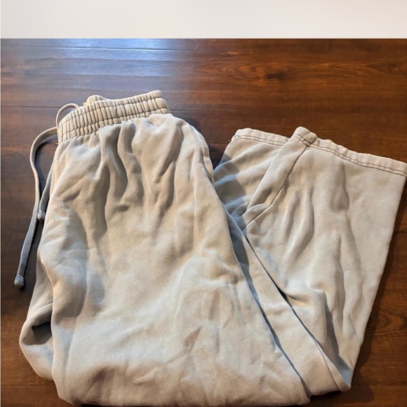 BDG Pants - BDG Light Gray/blue Sweatpants